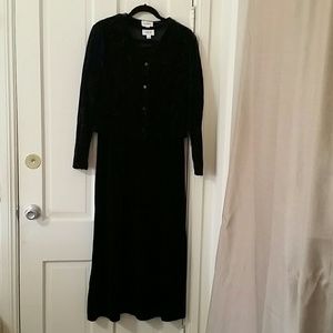 - Talbots  Navy Blue  Dress  Size  Small